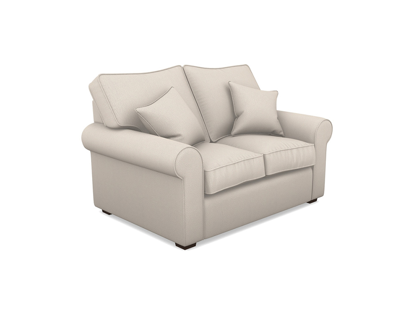 Upperton 2 Seater Sofa in Two Tone Plain Biscuit